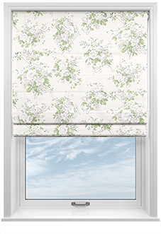 Shabby Chic by Rachel Ashwell Rose Chintz, Natural - Roman Blind